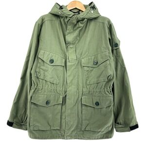 Rag & Bone Miles Hooded Military Parka Jacket Olive Green Men's XL Streetwear